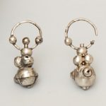 Orecchini a globetti da Campochiaro (mostra Longobardi-Museo Sannitico di Campobasso)